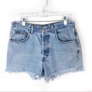 Calvin Klein Vintage Wash DIY Shorts size: 11